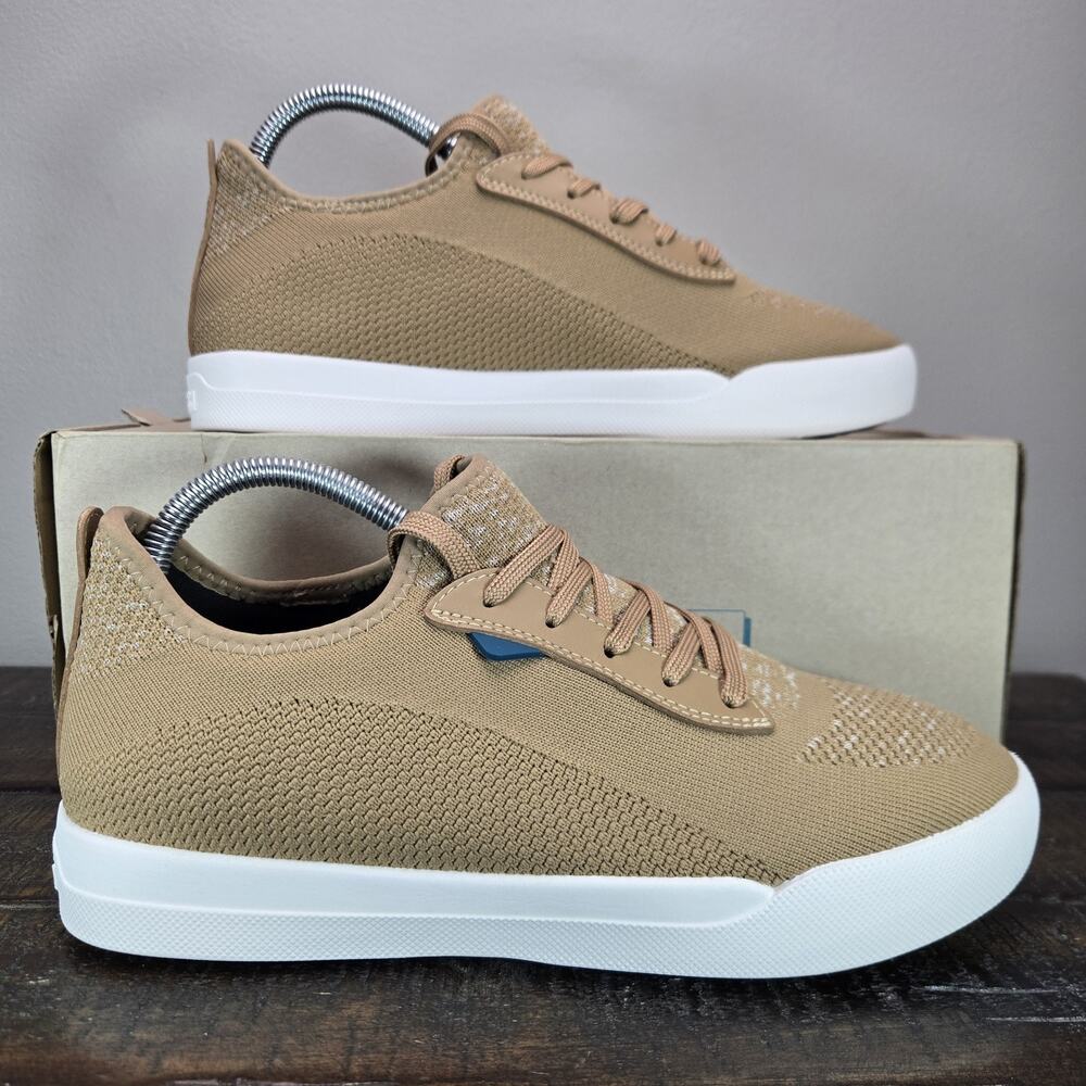 Vessi Weekend Sneaker Womens Size 9 Waterproof Shoes Oak Brown White Mens 8